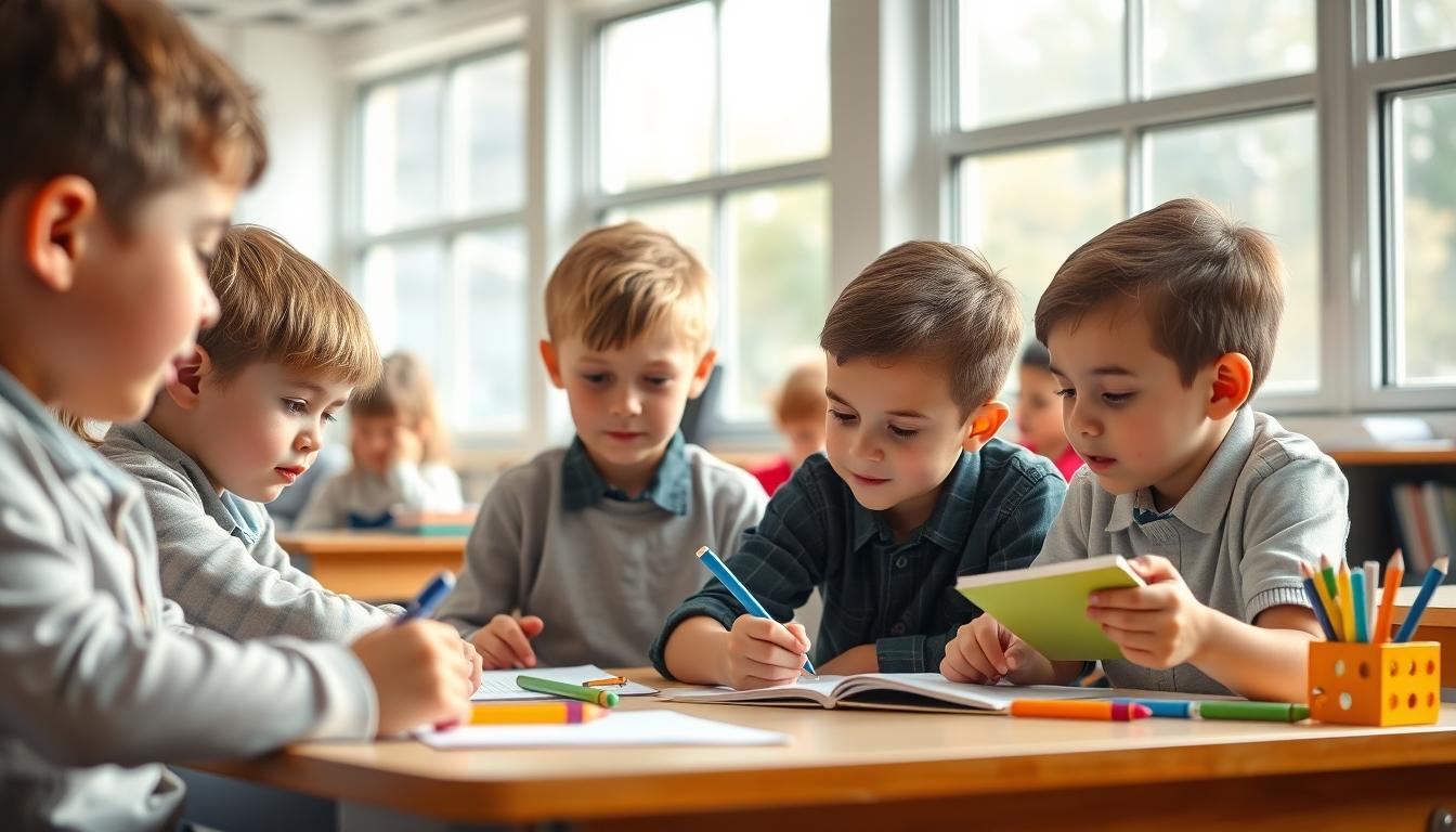 Modern university campus for students